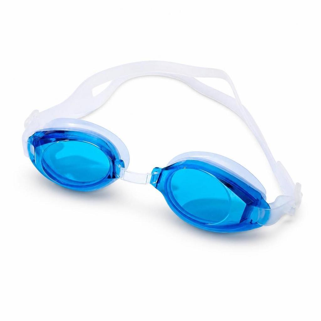 Kids' AntiFog Swimming Goggles with Earplugs Set for Training and Competition Royal Blue