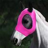 1 Pezzo Colore Casuale Maschera Viso Cavallo Anti Mosche Traspirante Elastica Maglia a Rete Anti Zanzare Attrezzatura Equestre per Equitazione