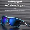 Herren Damen Sportradbrille Angeln Radfahren Sonnenbrille Outdoor Winddichte Sportbrille für Baseball
