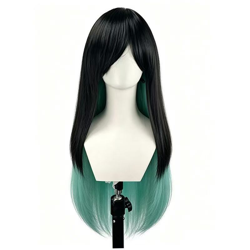 Anime Cosplay Pruik Aziatisch Kort Haar Lang Haar Cosplay