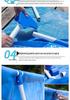 Square Canvas Swimming Pool: Thickened, Foldable Frame for Children & Home Use