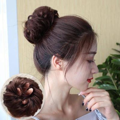 Set per lo styling dei capelli: Anello per capelli con parrucca, arricciacapelli a testa sferica, arricciacapelli opaco, chignon a bocciolo di fiore, accessori per capelli da sposa.