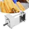 Hand Crank French Fry Cutter Stainless Steel Manual Potato Cutter Potato Slicing Tool  Home Kitchen