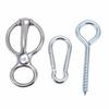 Horse Tie Blocker Sturdy 304 Stainless Steel Galvanized Iron Tack Supplies Accessories for Trailer