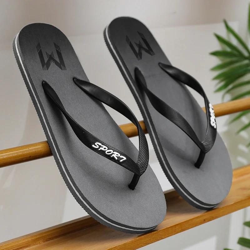 Men's Flip Flops for Man House Slippers Man Summer Shoes Men Original Men's Comfortable Slipper Slippers Walk Around Home Flop