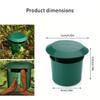 1/5pcs [high-quality Snail Trap] Durable High-quality Snail & Slug Insect Traps -safe Plastic Cage For Vegetables And Flowers