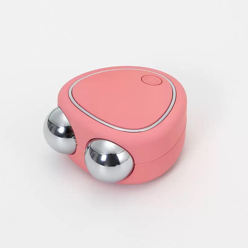 

Портативный двухголовочный микротоковый массажер для красоты с USB-зарядкой Crystal Box Packaging