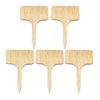 T-Type Wooded Plant Labels Eco-Friendly Garden Bamboo Tags For Seed Potted Herbs Flowers Vegetables Waterproof Signs 2026