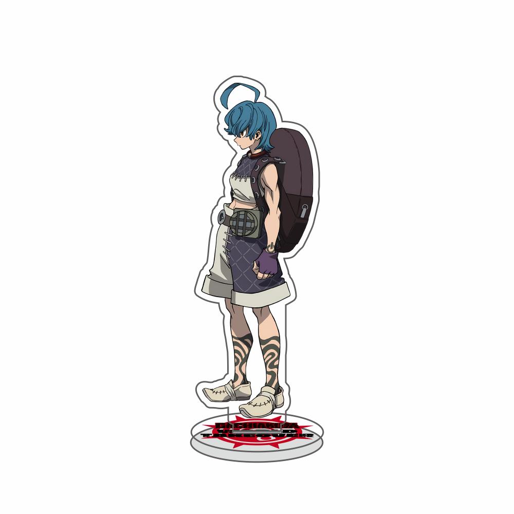 Anime FigureGachiakuta Acrylic Stand Model Plate Keychain Rudo Enjin Zanka Riyo Jabber Desk Decor Collection Cosplay Fans Gifts