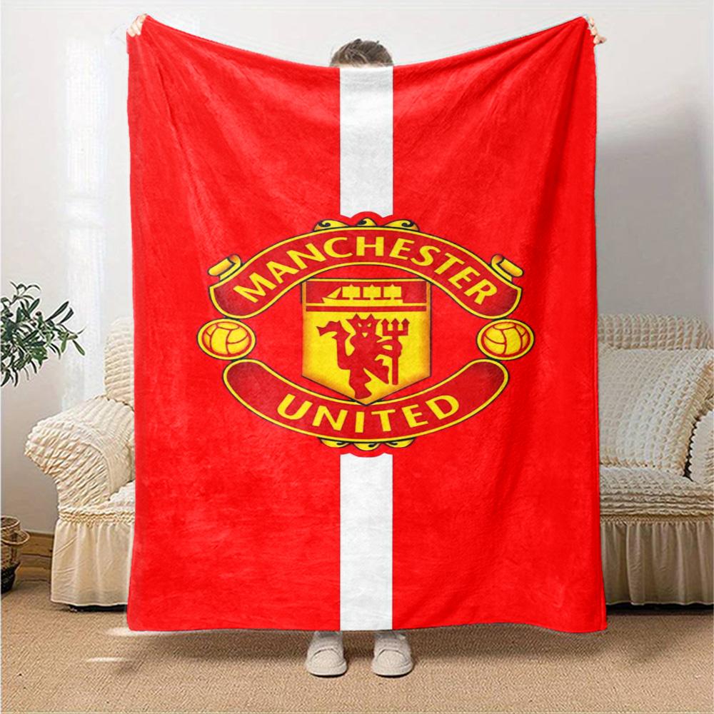 Manchester Blanket Soft & Cozy Great for Chair Couch Seaside Four Seasons Multipurpose Stylish Decor Ideal Gift for Friends Family Couples Picnic