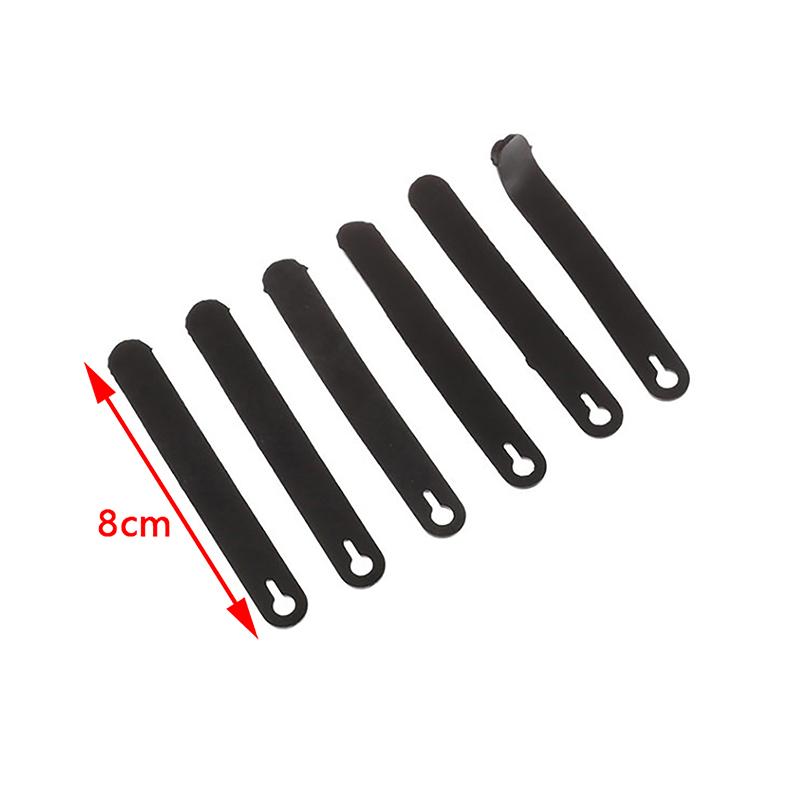 

6Pcs Motorcycle Rubber Bands For Frame Wiring Harness Cables 6Pcs Motorcycle Rubber Bands For Frame 8CM