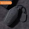 For BYD Song Plus DMI Han EV DM Dolphin 3D Full Cover Suede Car Key Case for Song Pro Tang DMI