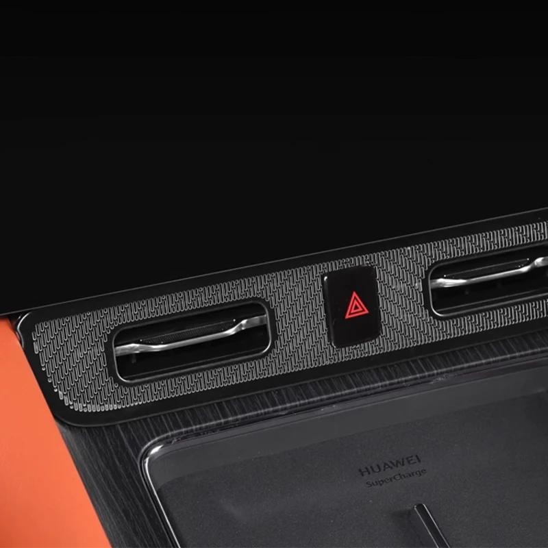 For AITO M8 Seres 8 2025 Front Rear Air Vent Cover Center Console Armrest Box Back Conditioner Outlet Filter Grille Protector
