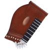 Guzheng Model Wooden Miniature Guzheng Musical Instrument Model Display for Home Decor