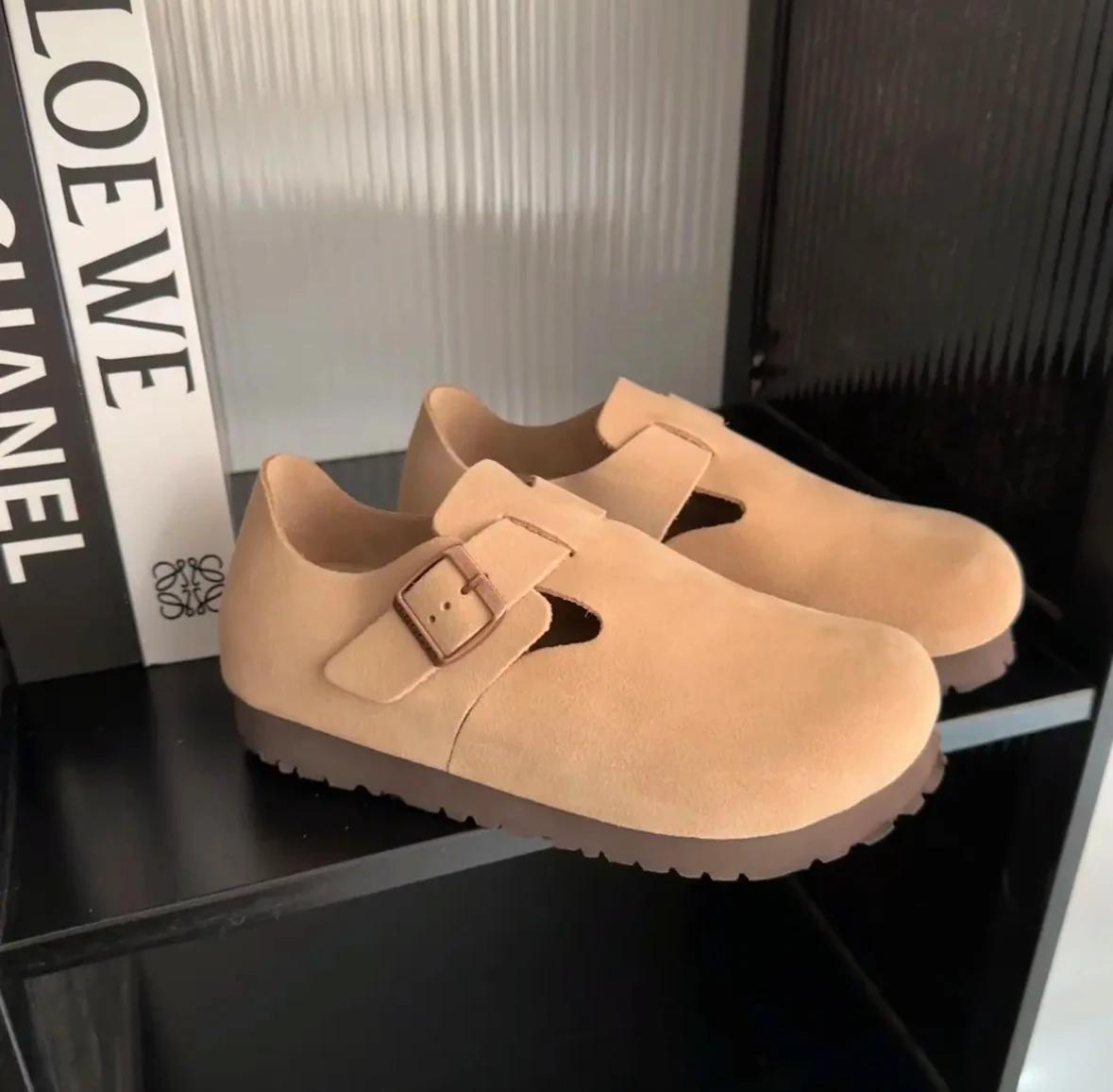 

Модные женские высококачественные туфли Boken из натуральной коровьей кожи, поддержка свода стопы без усталости ног, удобная женская обувь 36