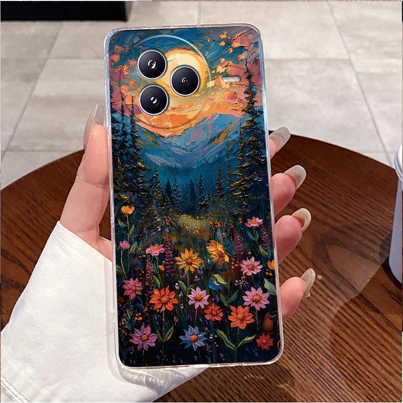 Classic Unique Design TPU Clear Phone Case For Xiaomi Civi 5 Pro Funny Cartoon Pattern Cover Shockproof Soft Casing