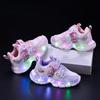 2025 Spring/Autumn LED Light-Up Girls' Princess Sports Shoes