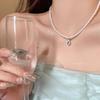Summer Does Not Fade Pearl Jewelry Necklace Women's High-end Sense Collarbone Chain Niche Design Versatile Pendant