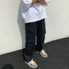 2024 Fashion Multi-pocket Men's Trend Straight Casual Trousers Outdoor Sports Trousers