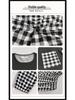 Women's Blue Plaid Long Sleeve Pajamas, Imitation Cotton, Loose & Comfortable, Perfect for Spring/Autumn, Versatile for Home or Outdoors