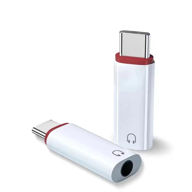 USB-C To 3.5mm Audio Adapter - Hi-Fi Digital Analog Converter for iPhone 15 Pro/Samsung/Type-C Devices, Plug &Play Earphone Jack