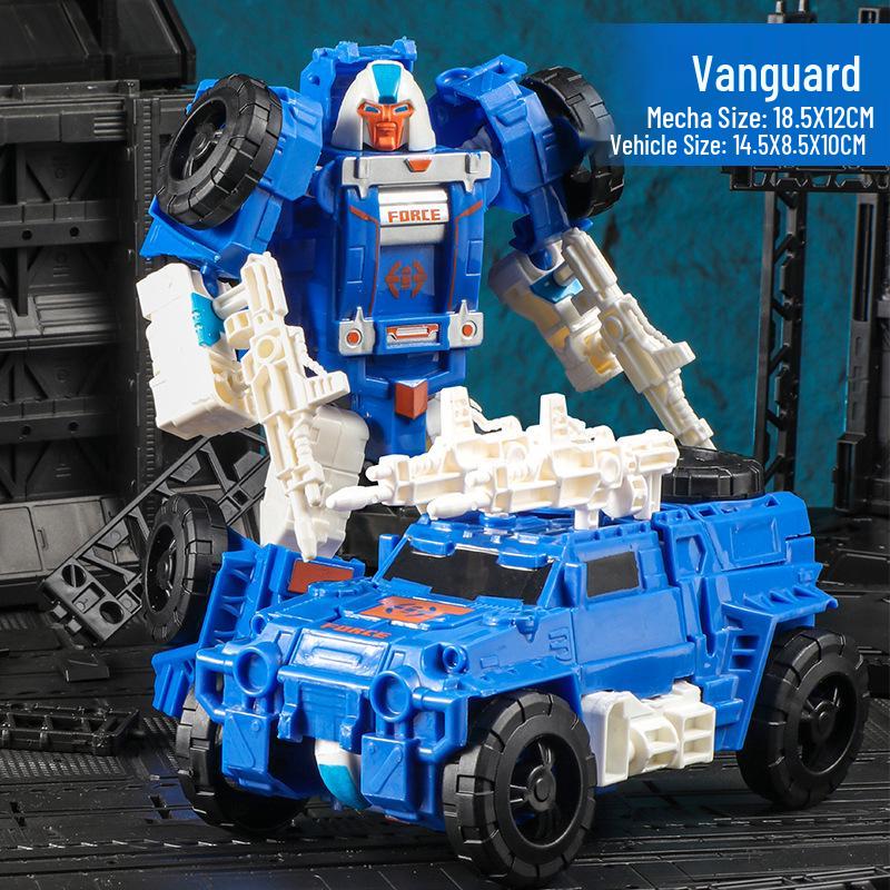 Transforming Car and Robot Mecha Toy for Kids Ages 3-6
