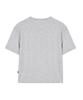AOG PROJECT Solid Crop Short Sleeve T-Shirt (Melange Gray)