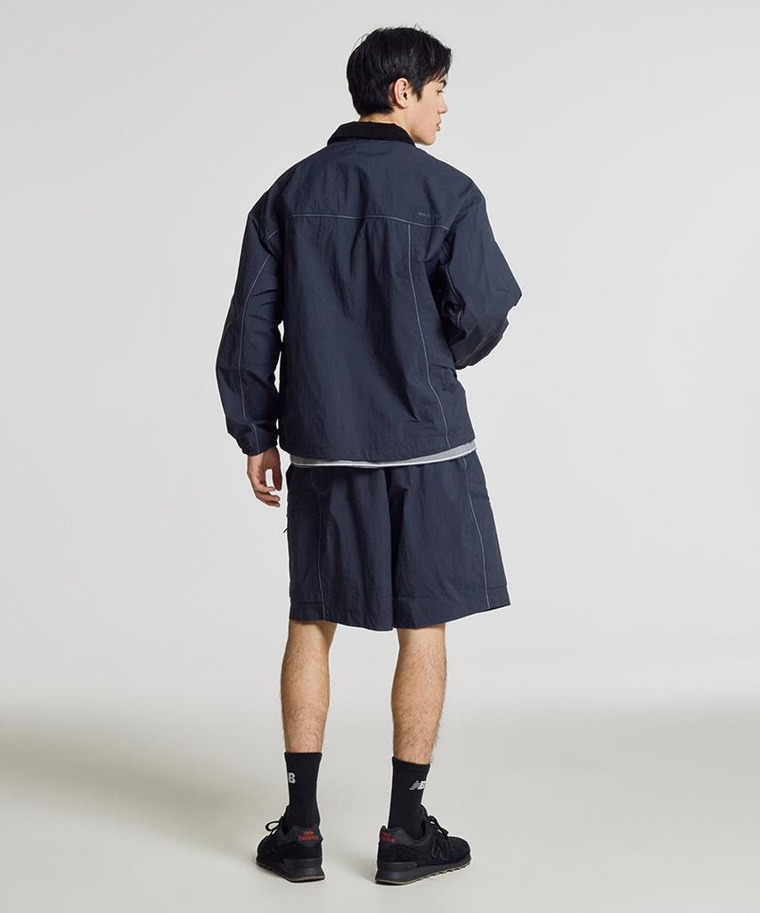 New Balance Nbnag21413 / Uni Nano Light Shirt Jacket (Navy)