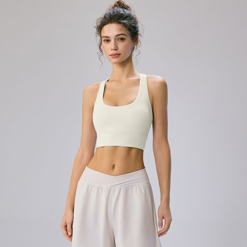 Mitaogirl Kendall Sports Tops Women's Beauty Back Underwear Running Bra I-Shaped Vest Fitness Yoga Wear Summer