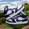 Nike Court Borough Mid 2 GS White Signal Blue Kids Sneakers Blue-Void CD7782-107