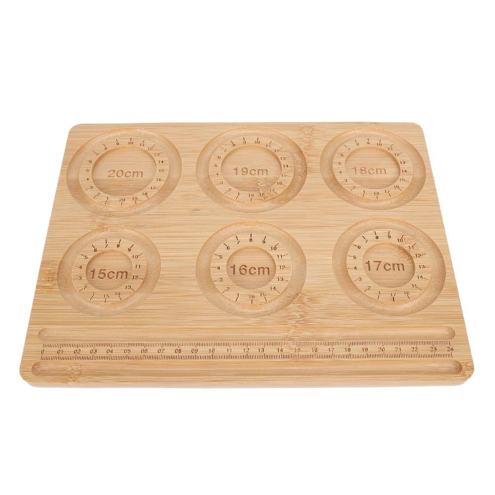 Solid Wood Jewelry Making Bead Board 26.5*20*1cm DIY Bead Board Jewelry Design Tray For Handcraft