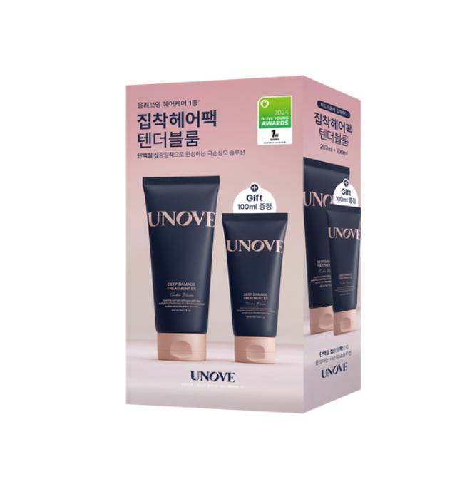 Unove Deep Damage Hair Treatment EX Tender Bloom 207ml + 100ml