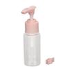Travel Bottles Kit Clear Leakage Proof Empty Portable Toiletry Containers Set for Lotion Cream Shampoo Pink