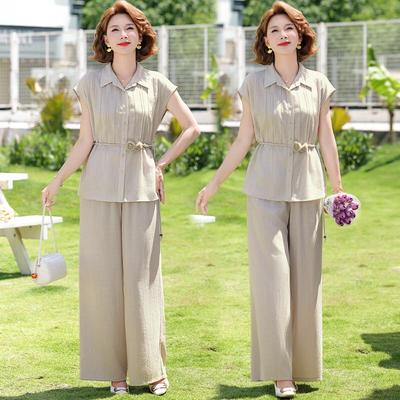 Women's Casual Summer Shirt Set