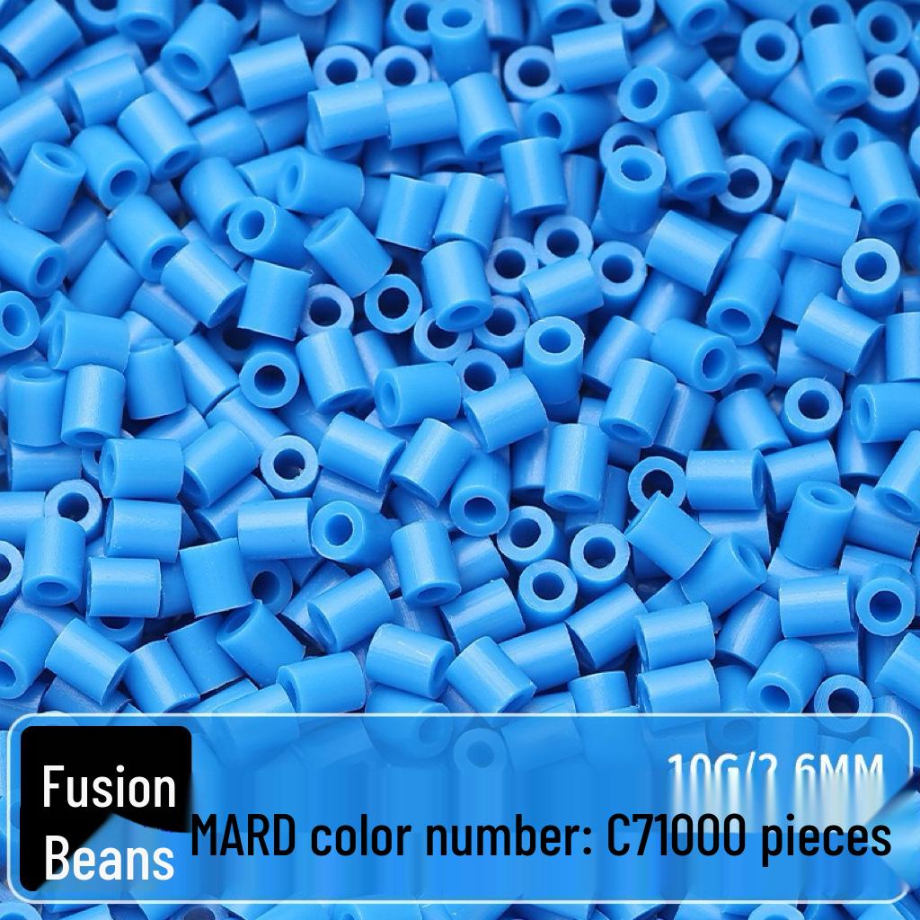 Confezione di Ricarica Perline Termofusibili da 264 Colori - 1000 Perline, 2,6 MM, Materiali per Puzzle 3D Fai da Te