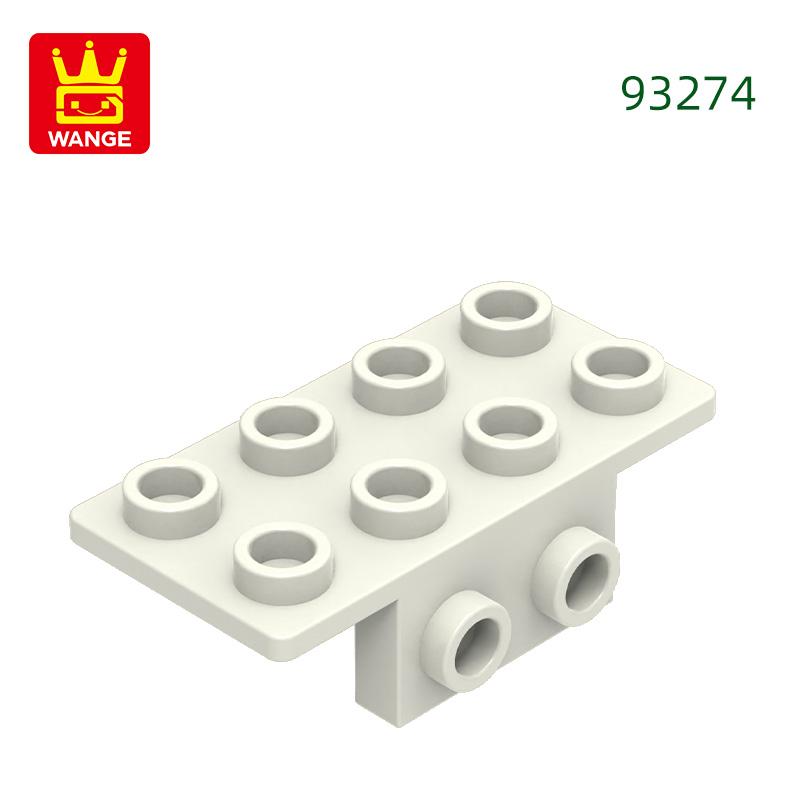 78Pcs/lot 93274 Bracket 1 x 2 - 4 Block Moc Hue Attachments Works With featuring Brick DIY Children's Plaything Assembly Components
