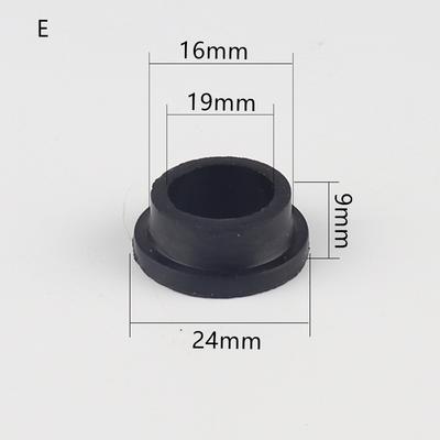 10pcs 1/2" 3/4" Sealing Ring Silicon Rubber Black Flat Gasket O-Ring Seal Washer Ring Plumbing Faucet Washer