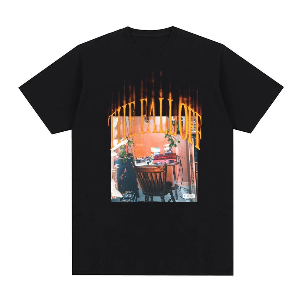 J Cole T-Shirt New Album THE FALL OFF Tee 100%Cotton High Quality Harajuku Tee-shirt Music Merch Classic Tops Anime Tees Streetwear Valentine's Day