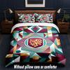 Burnley Football Design Bed Bedding Set 1 Duvet Cover + 2 Pillowcases Soft Breathable Household Bed Linens