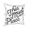 This Must Be The Place Pillow Case Printed Home Soft DIY Pillow Cover This Must Be The Place Talking Heads David Byrne