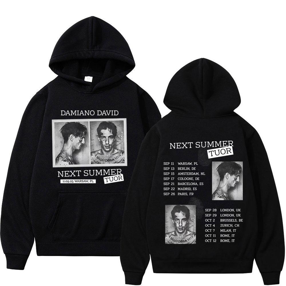 

Дамиано Давид Смешные маленькие страхи Следующие толстовки Мужские Женские Модные толстовки Зимняя повседневная хип-хоп хип-хоп мужская толстовка уличная одежда 3XL