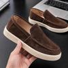 Summer Men's Casual Shoes Comfortable Platform Designer Loafers For Men Moccasins Breathable Slip-on Shoes Man Flat Office Shoes