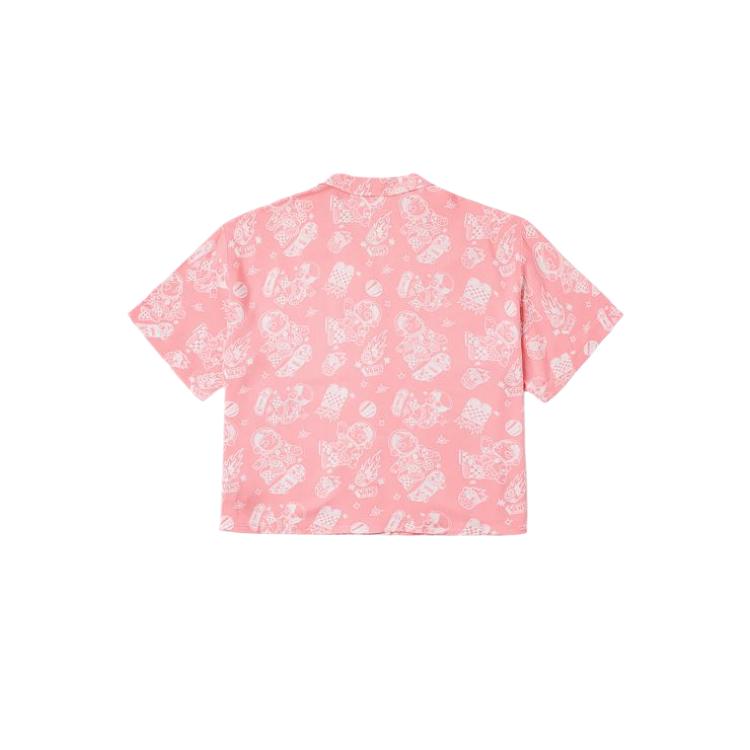Vans X Space Molly Collaboration Comfortable Soft Skin-Friendly Fashion Short Sleeve Shirt Women Shirts VN000RAAFHH