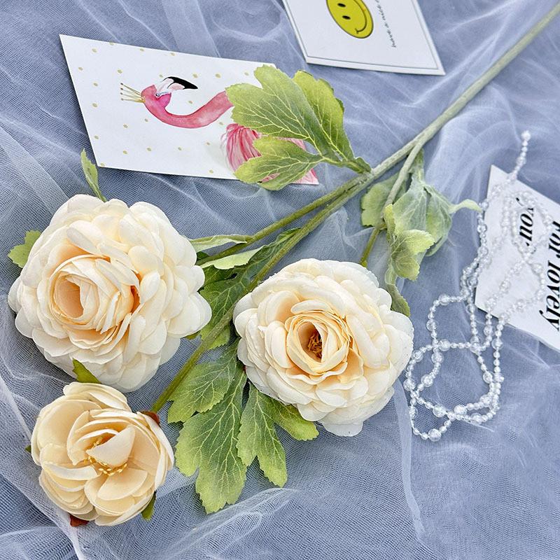 Artificial Peony Flower Wedding Hotel Restaurant Decoration Props Photography