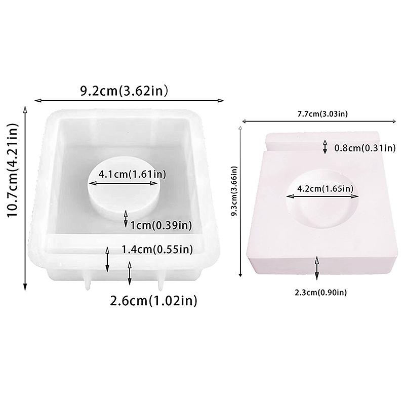 

1 шт., основа для свечи, смола, орнамент, форма для ароматерапии, нагревательный подсвечник, бетонная форма