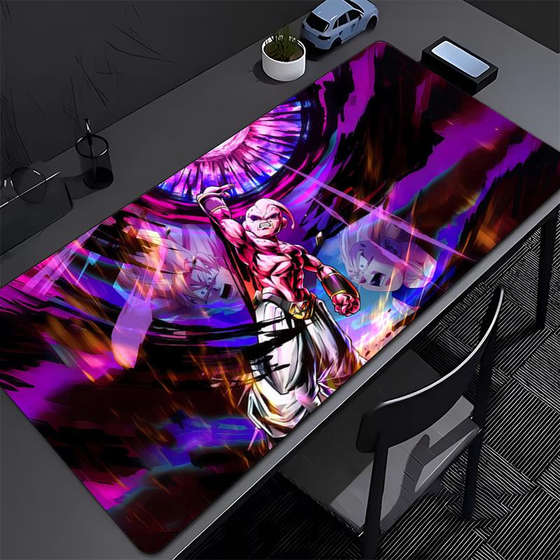 Dragon Ball Majin Buu Mousepad Office Computer Desk Mat Keyboard Mouse Pad Cushion Non-slip Deskpad PC Anime game Large Mousepad