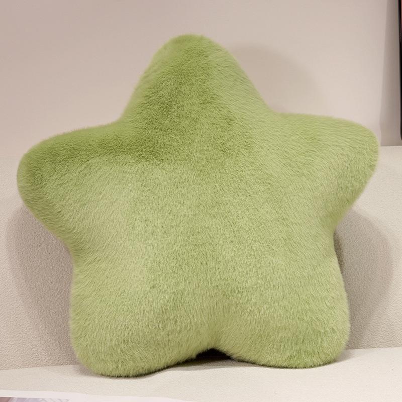 Nordic Style Star Throw Pillow Plush Toy Pentagram Doll Home Sofa Pillow Cushion Girl Doll
