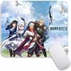Anime B_Brown Dust II Mouse Pad Small Gaming Mousepad Gamer Non-Slip Edge Standard MousePads PC Compact Stitched Office Mousemat