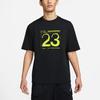 Jordan 23 Engineered Print Kurzarm-T-Shirt Herren Tops Schwarz DH8914-010