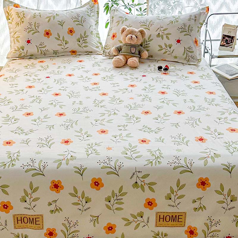 Breathable Printed Pillow Case 48x74cm Removable Pillowcase Ins Pastoral Home Textile Bathroom Household Soft Pillows Cover 2pcs